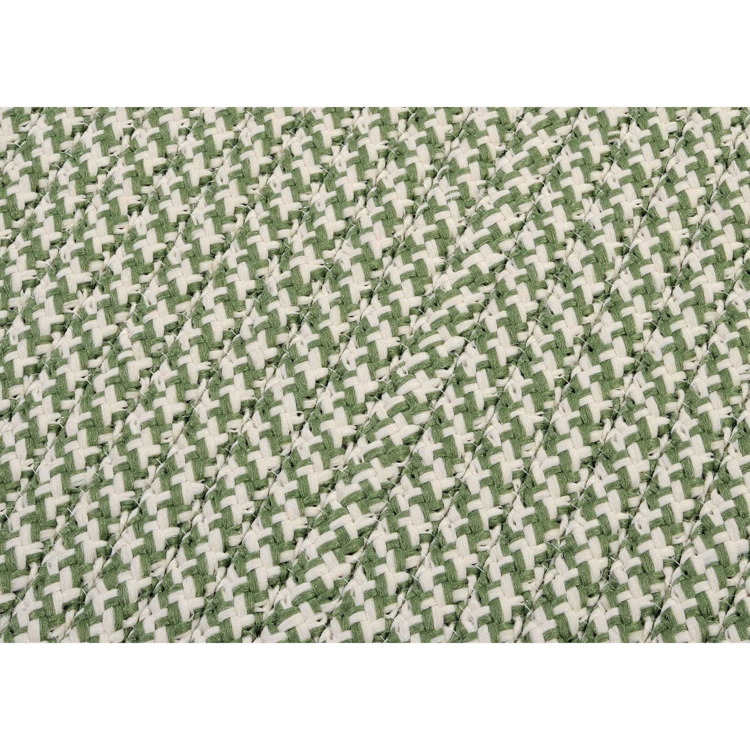 Moss Green Herringbone Runner Z2345