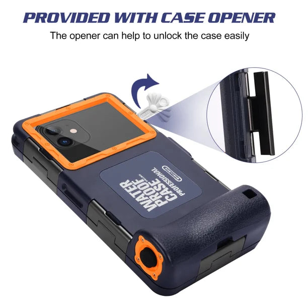 Waterproof Protective Case for Phones Up to 6.9 Inch F131