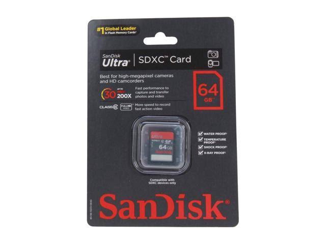 64 GB SDXC Flash Memory Card W622