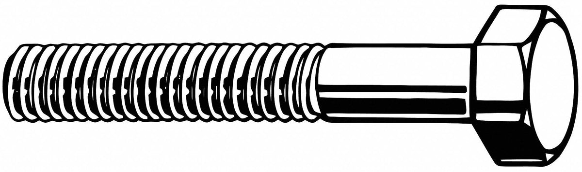 Steel Hex Head Cap Screw, Grade 8, 35 Pk J691