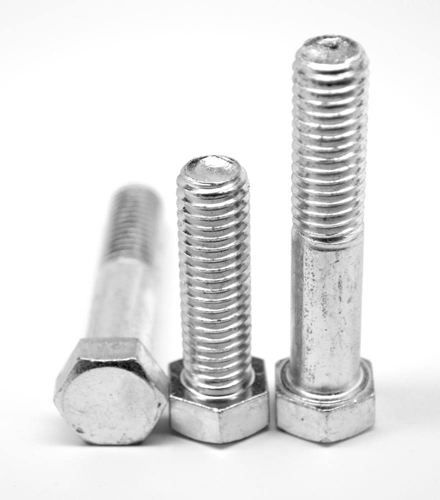1/2x22-13 x 3x22 Coarse Thread A307 Grade A Hex Bolt Low Carbon Steel Zinc Plated H326