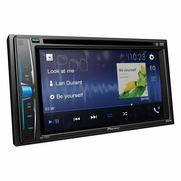 6.2" Double-DIN Multimedia DVD Receiver with Bluetooth S728