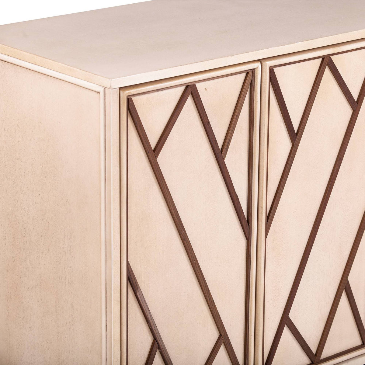 Antique Cream/Black Art Deco Buffet L440810