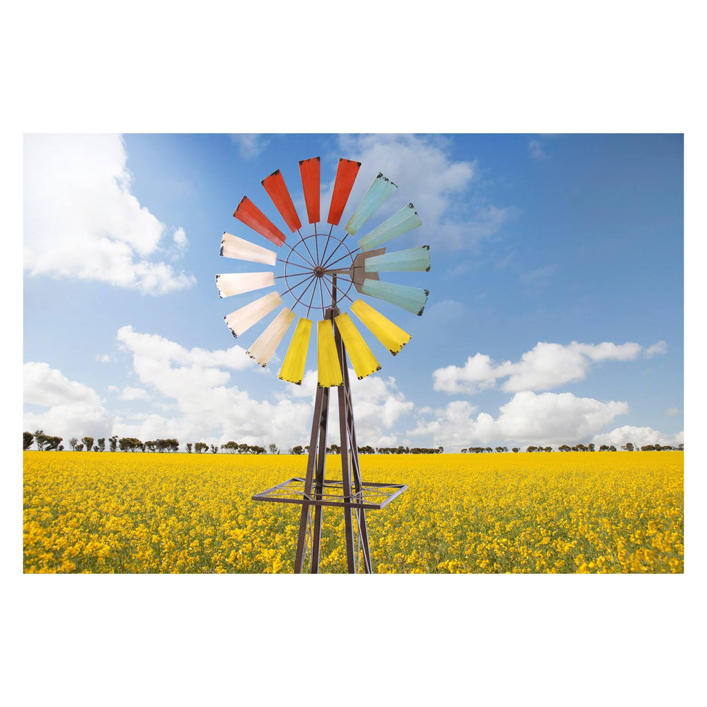 Metal Windmill Garden Stand G6510