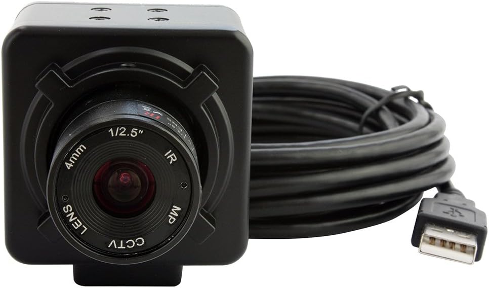 4mm Lens Aluminum Industrial Box Housing 960P Industrial Camera W3143