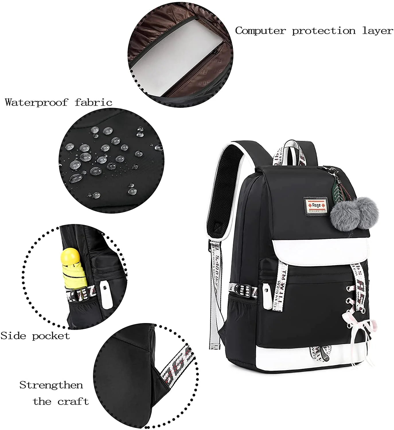 Casual Daypack Backpack F224