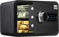 Black Solid Alloy Steel Biometric Fingerprint Safe Box R974431