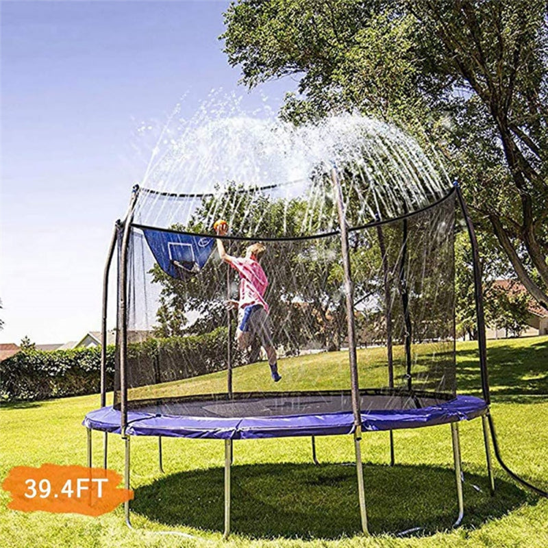 Trampoline Sprinkler Water Sprayer Game Toys Accessories 39.4ft R696954
