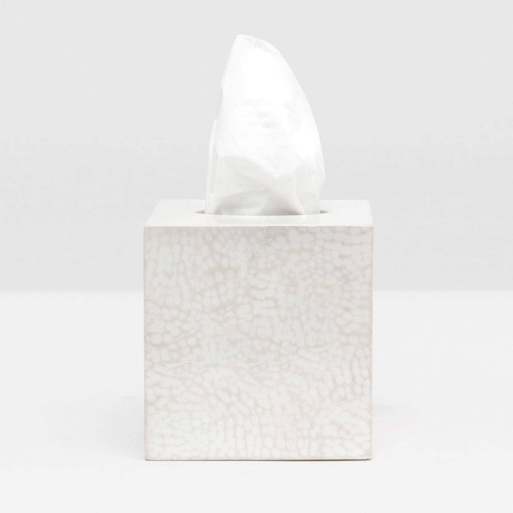 White Tissue Box H295