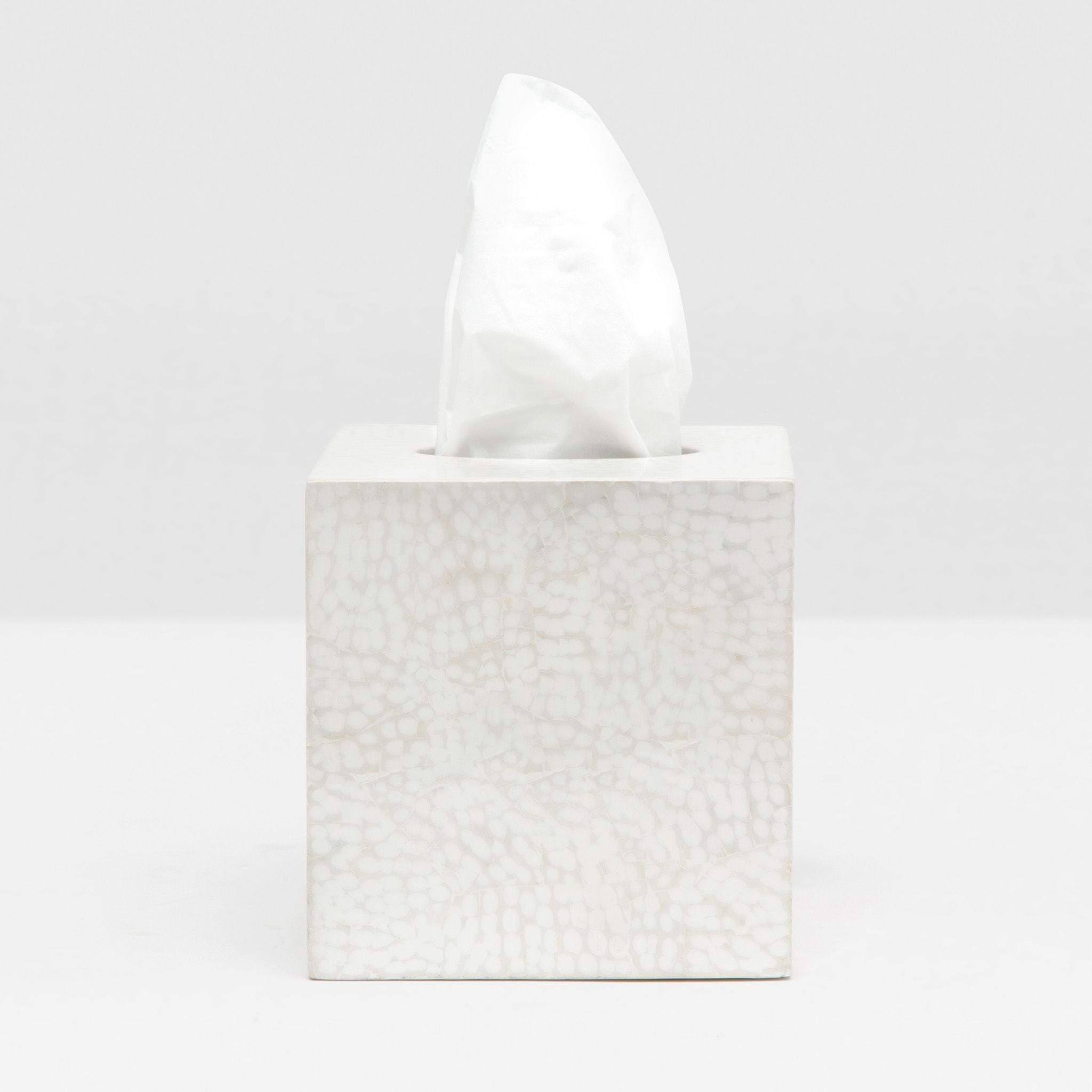 White Tissue Box H295