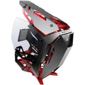 Black Red Aluminum ATX Mid Tower Computer Case X8219