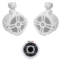 Marine Bluetooth Receiver USB/Aux with 2 Tower Speakers X19441