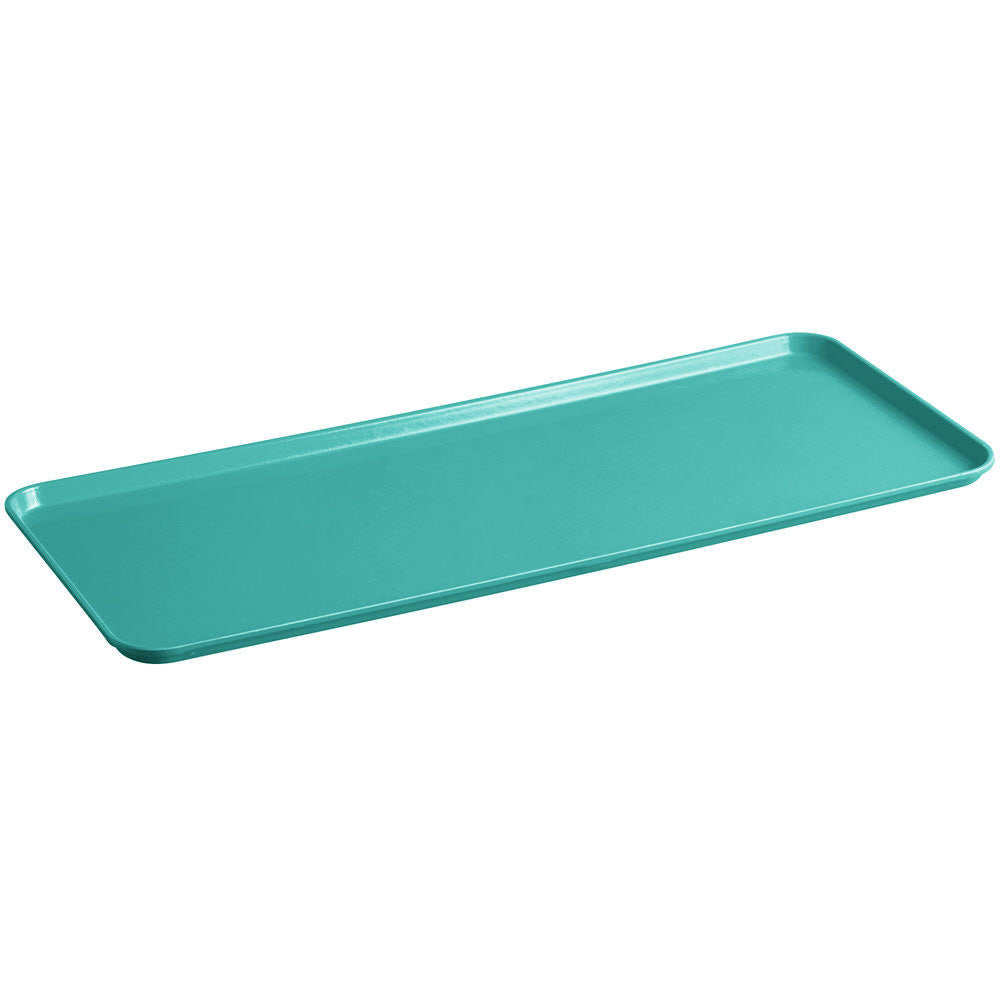 Green Fiberglass Market Tray - 12/Case I349408