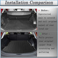 Cargo Liner Trunk Tray Cargo Mats Protector Custom Fit 3D Tech Waterproof Flexible TPO Pack of 2 Z82551