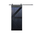 Knotty Pine Solid Wood Interior Barn Door Slab X26472