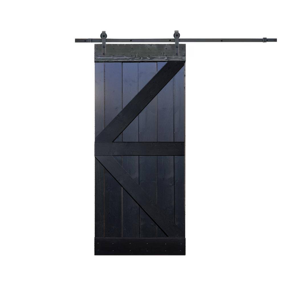 Knotty Pine Solid Wood Interior Barn Door Slab X26472