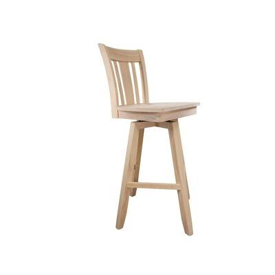 Unfinished Counter Stool A68371