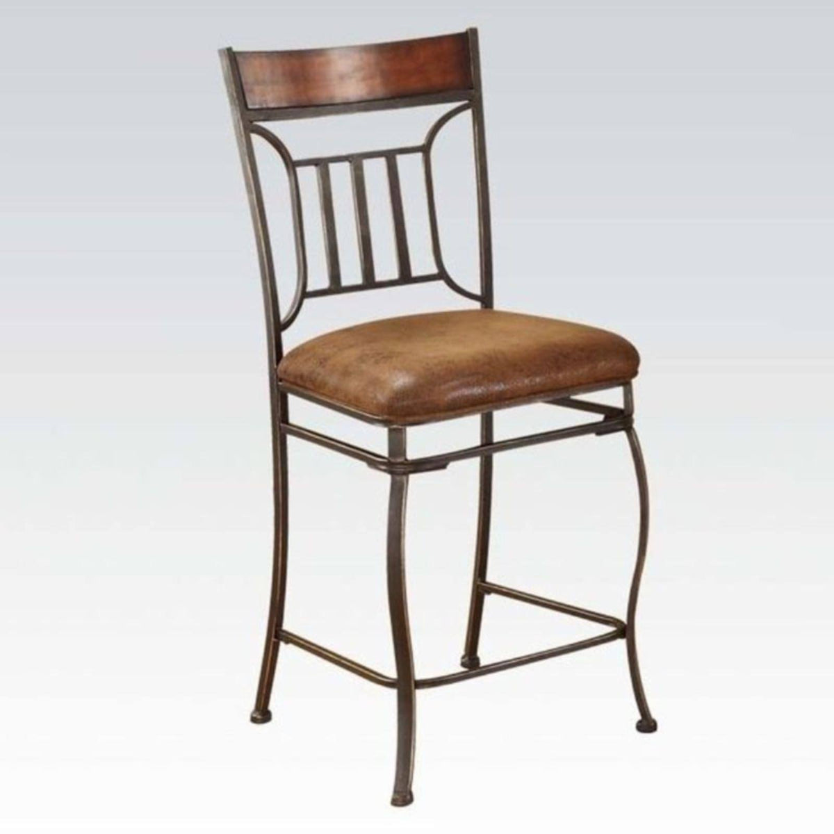 Brown Counter Height Chair, Set of 2 L271007