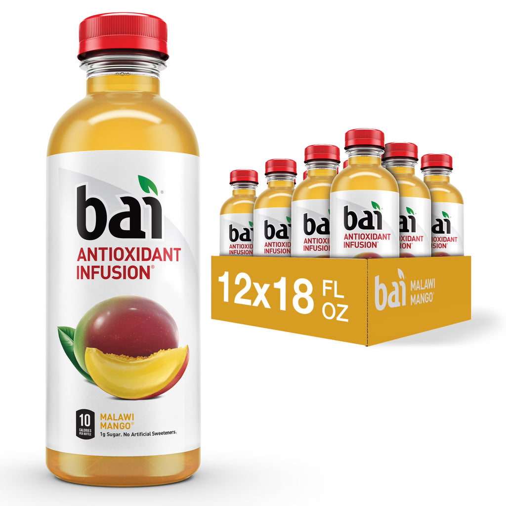 Gluten-Free Malawi Mango Antioxidant Infused Drink, 18 Fl Oz, 12 Pack Bottles P1597