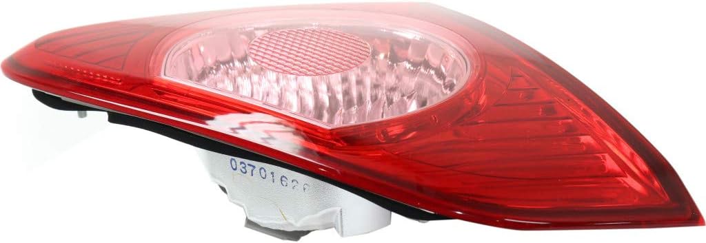 Toyota Corolla Inner Tail Light Assembly Driver Side Pack of 2 W545428