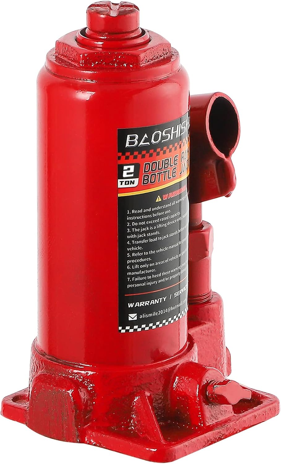 2 Ton Hydraulic Bottle Jack with Carrying Case Pack of 2 L162