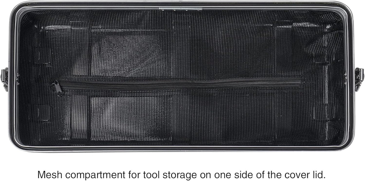 2U PA DJ Rack Case with ABS Construction and Heavy-Duty Latches H971341