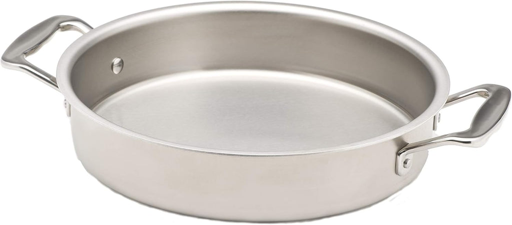 9 Round Stainless Steel Baking Pan Q48304