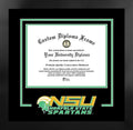 14 x 11 in. Black Frame Diploma M10109