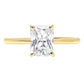 18K Yellow Gold Solitaire Engagement Ring S39669