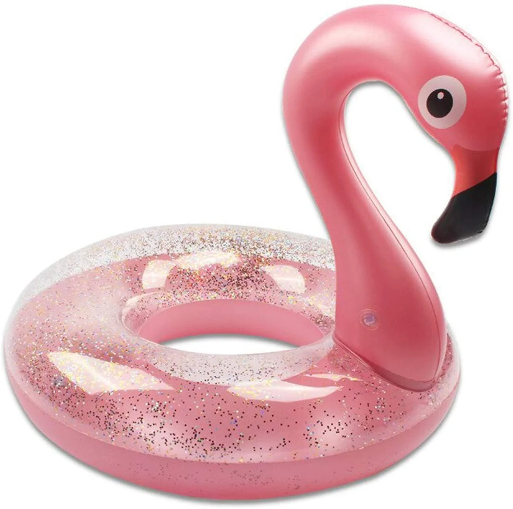 Lilac Inflatable Flamingo Pool Swimming Toy, 48 Inch T94956