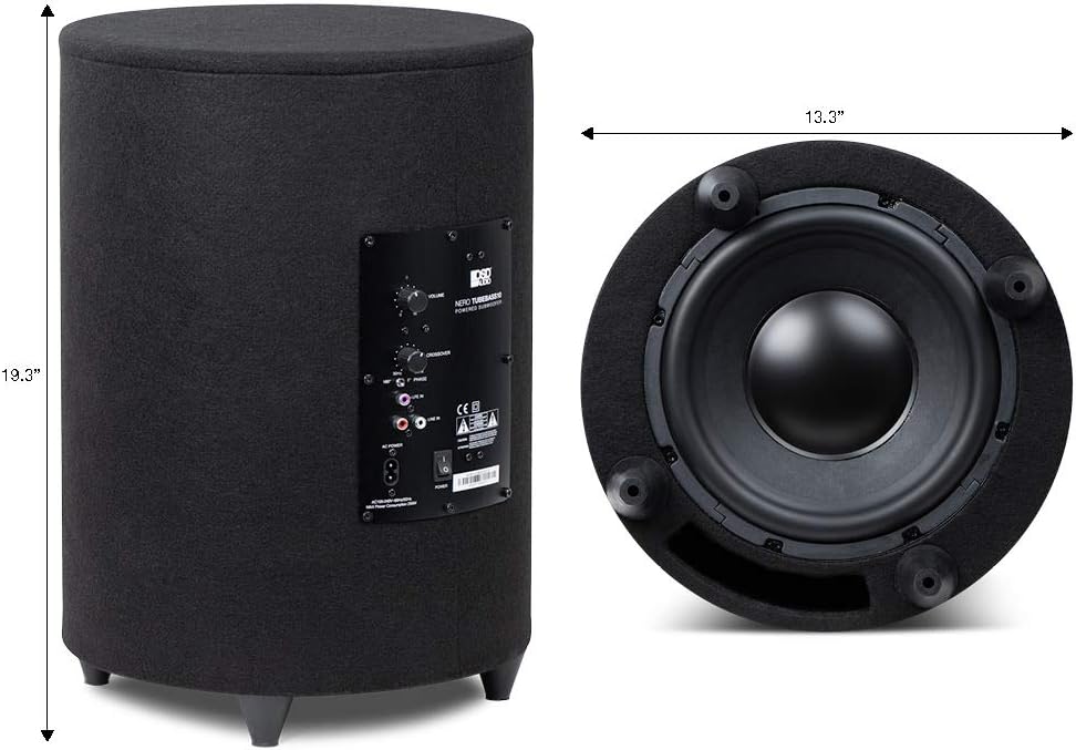 400W Ported Cylinder Subwoofer Q856629