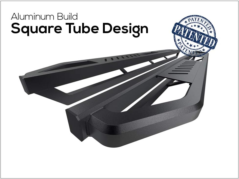 Aluminum Side Steps for Chevy Silverado GMC Sierra Crew Cab Q544