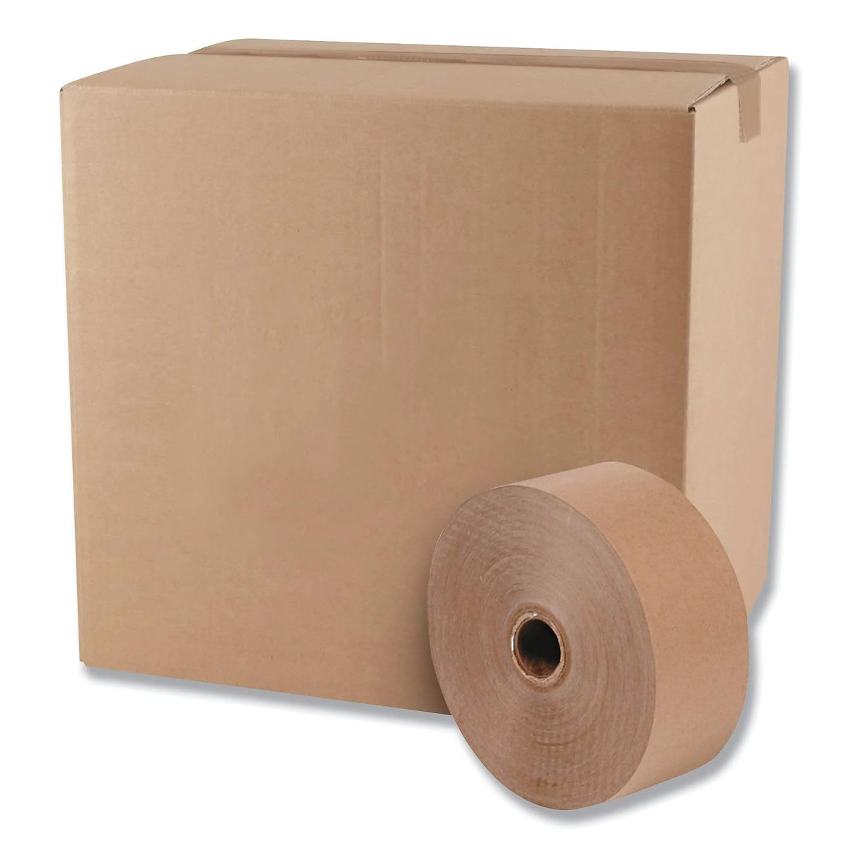 Brown Kraft Sealing Tape, 3x22 x 600 ft, 10/Carton L636072
