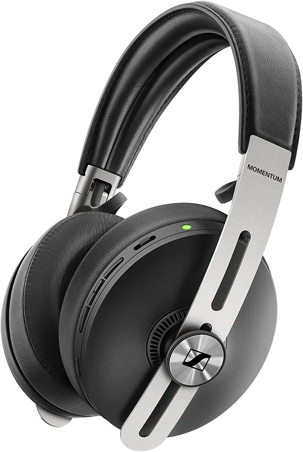 Black White Wireless Noise Cancelling Headphones (Renewed) P80339