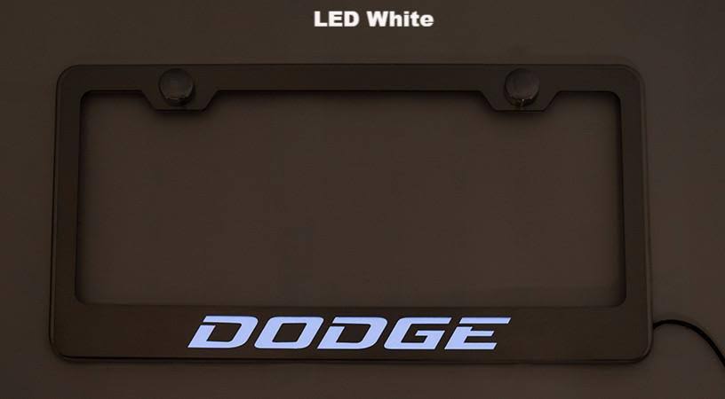 Custom Dodge License Plate Frame G163