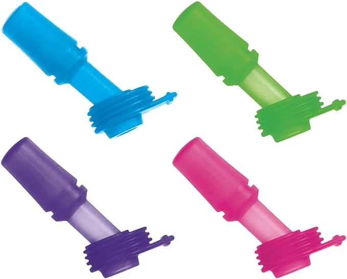 Plastic Kids Bite Valves, 4-Pack B13920