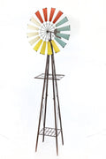 Metal Windmill Garden Stand G6510