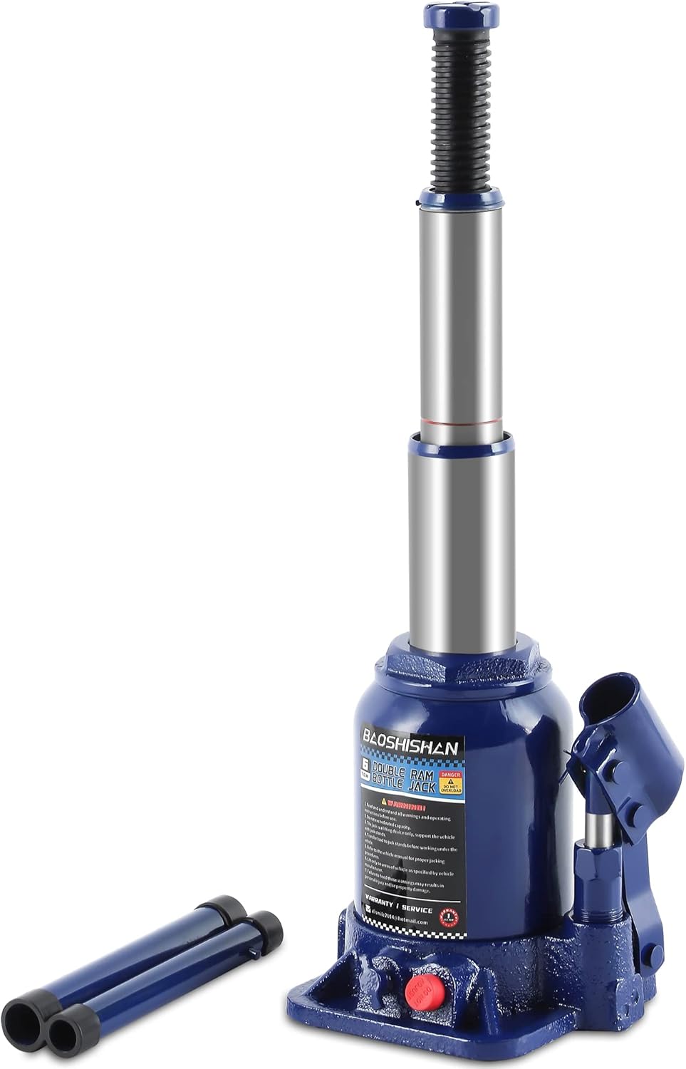 2 Ton Hydraulic Bottle Jack with Carrying Case Pack of 2 L162