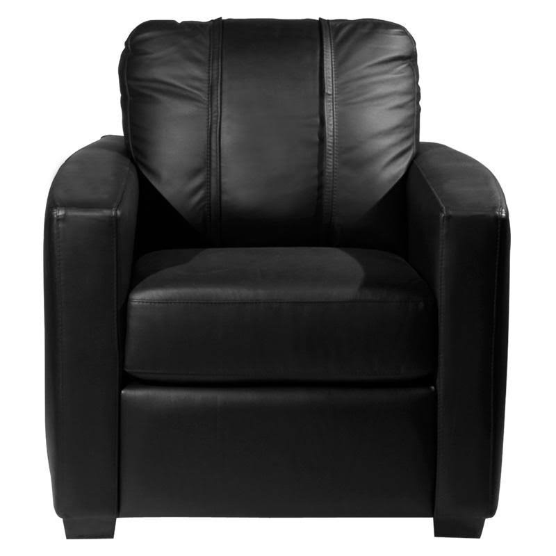 Silver Club Chair with Helmet Logo L597161
