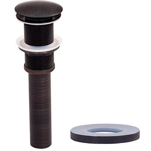 Oil Rubbed Bronze Glass Vessel Bathroom Sink Set W19301