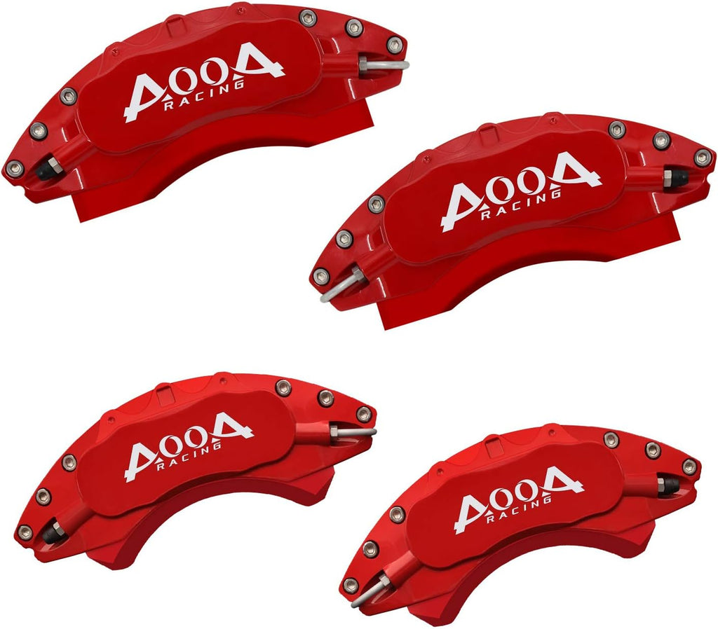 Red Brake Caliper Covers Set of 4 C990