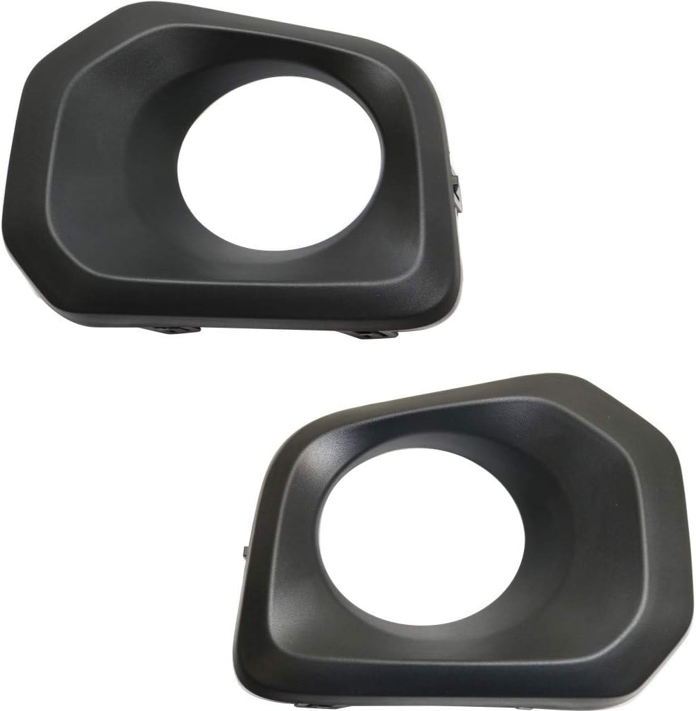 Fog Light Cover for Toyota Tacoma 2016-2019, Textured, Halogen, Pack of 2 Y844453