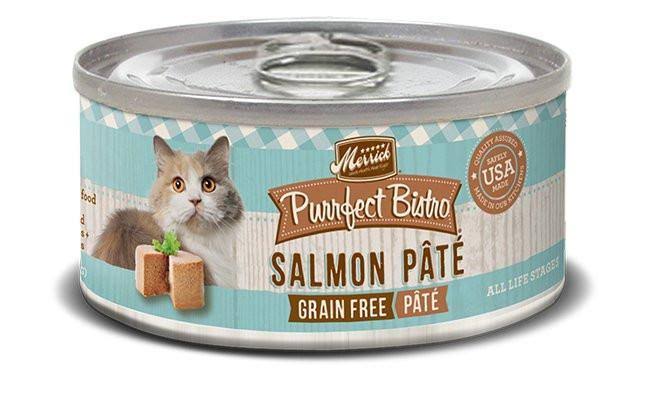 Salmon Pate Grain Free Canned Cat Food, 5.5-oz, Case of 24 D1812