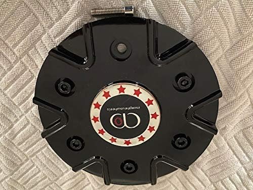 Center Cap Gloss Black Wheel Pack of 2 E734