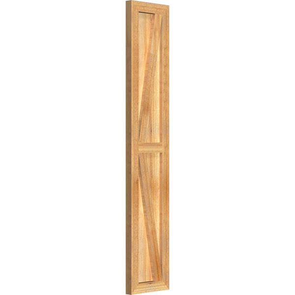 Framed Board-n-Batten Shutters with Z-Bar, Rough Sawn Western Red Cedar H4148
