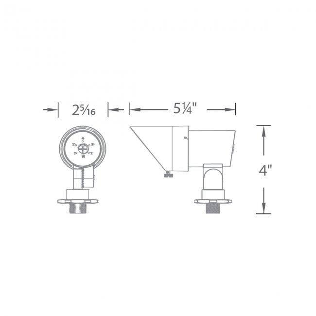 Bronzed Brass Mini Accent Light LED 12V K163