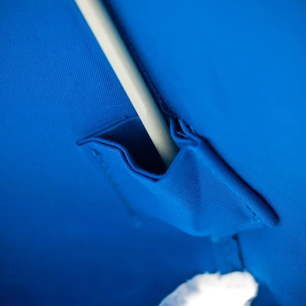 7.5 ft. Fiberglass Beach Umbrella with Ashwood Pole, Olefin Fabric, Carry Bag A707