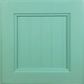 Cube Bookcase Aquamarine 3 Shelves 42” H x 36” W x 10” D E645