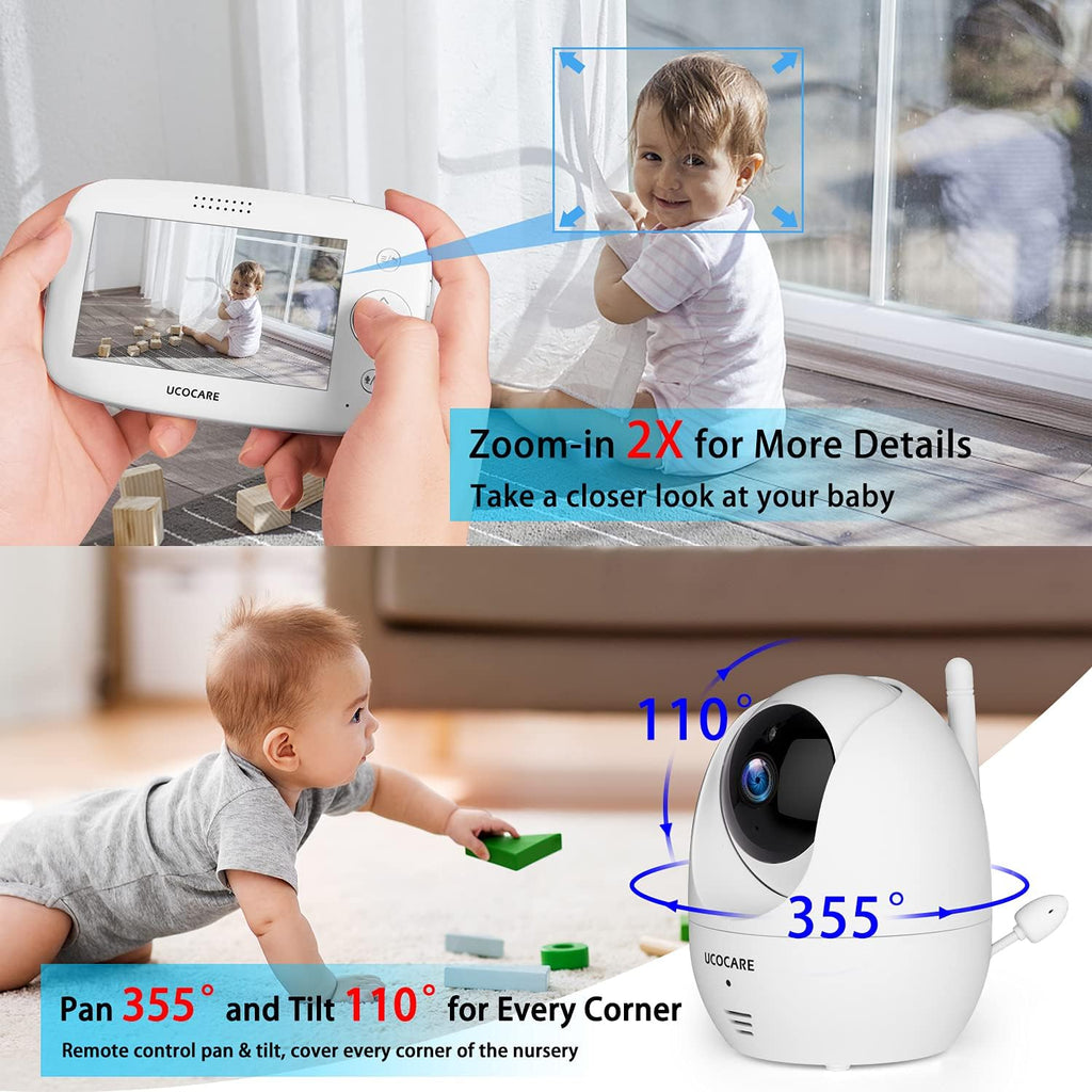 Baby Monitor with Camera and Night Vision U942