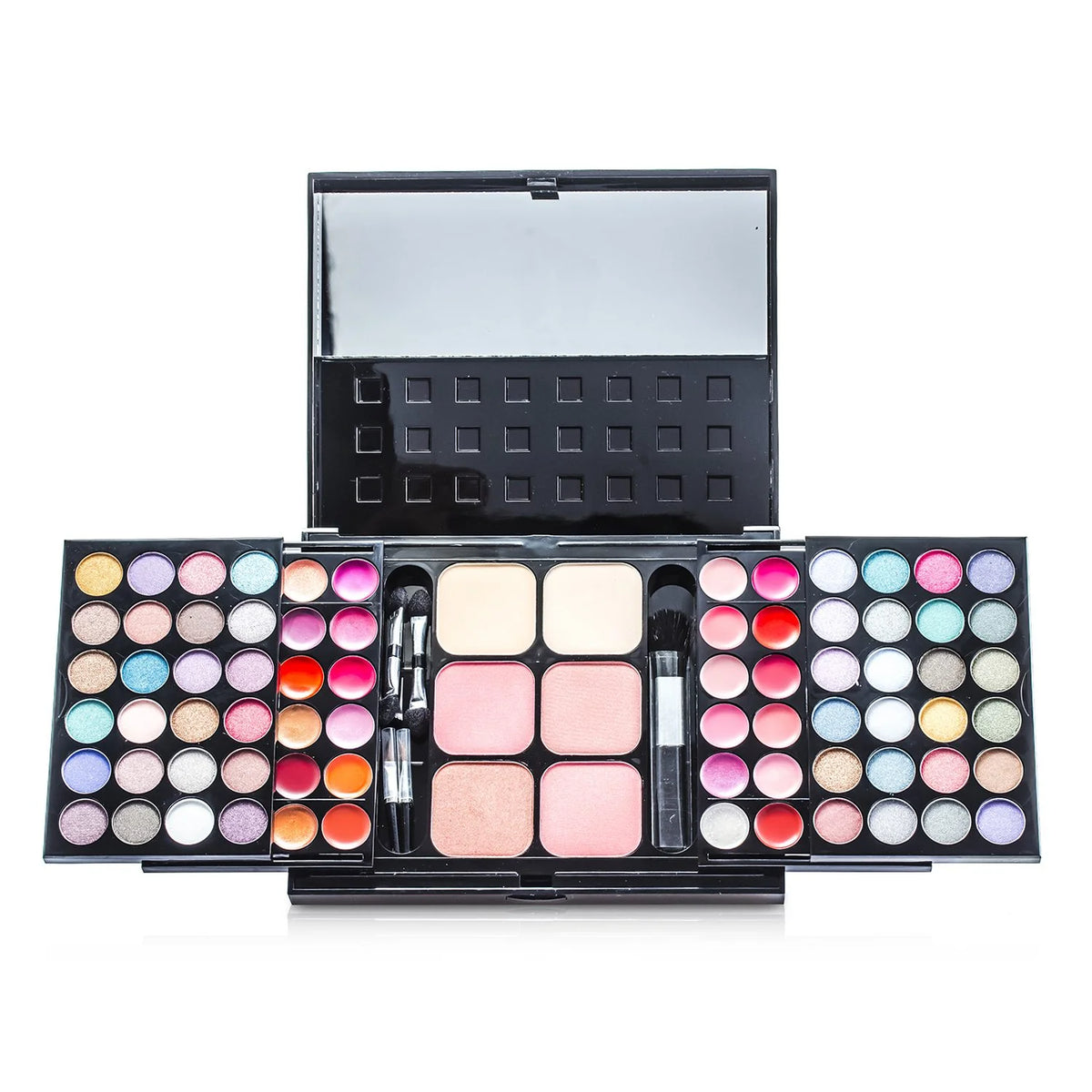 48x Eyeshadow, 24x Lip Color, 2x Pressed Powder, 4x Blusher, 5x Applicator MakeUp Kit R346020